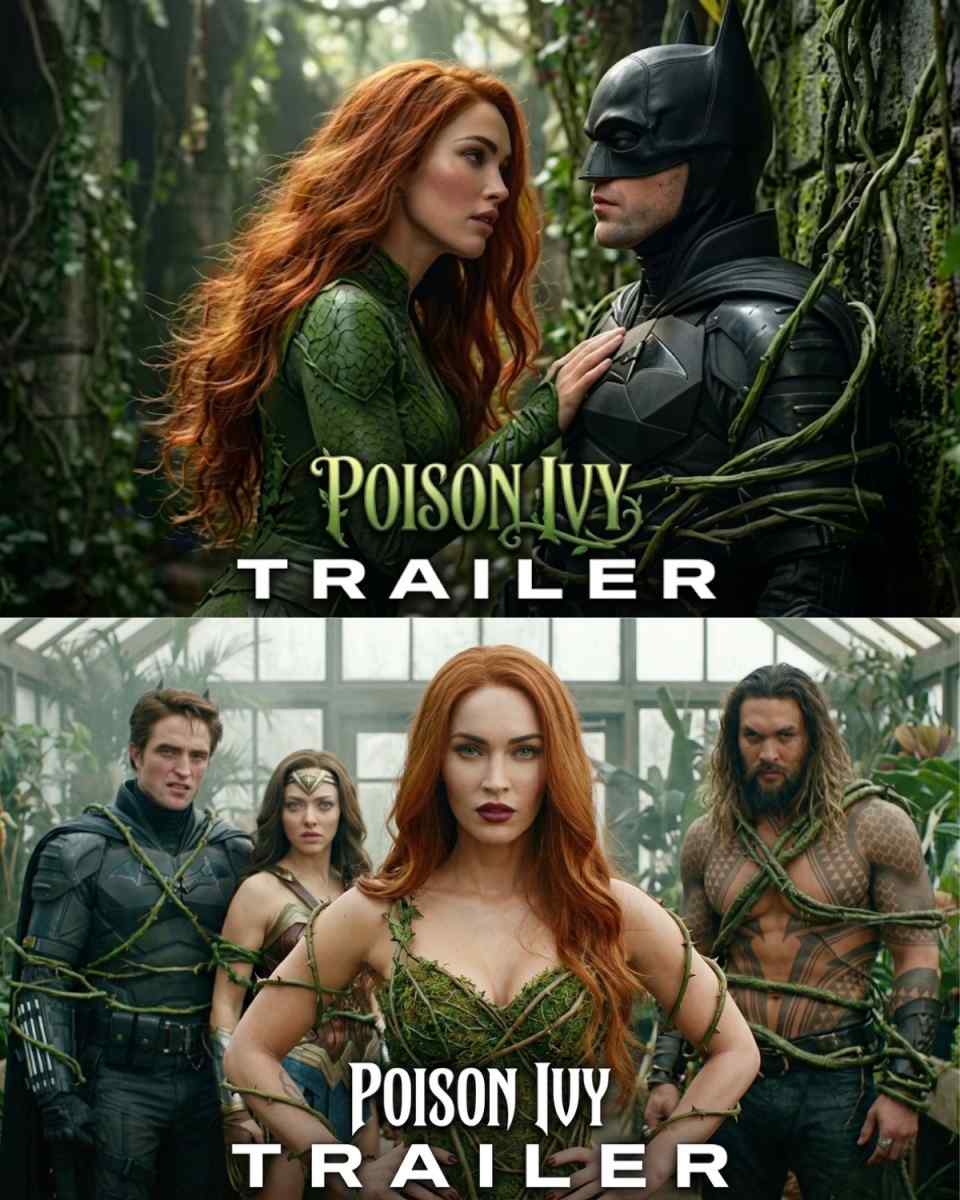 Unleashing Nature's Fury: First Look at 'Poison Ivy' (2026) Starring Megan Fox, Amanda Seyfried, and Jason Momoa!