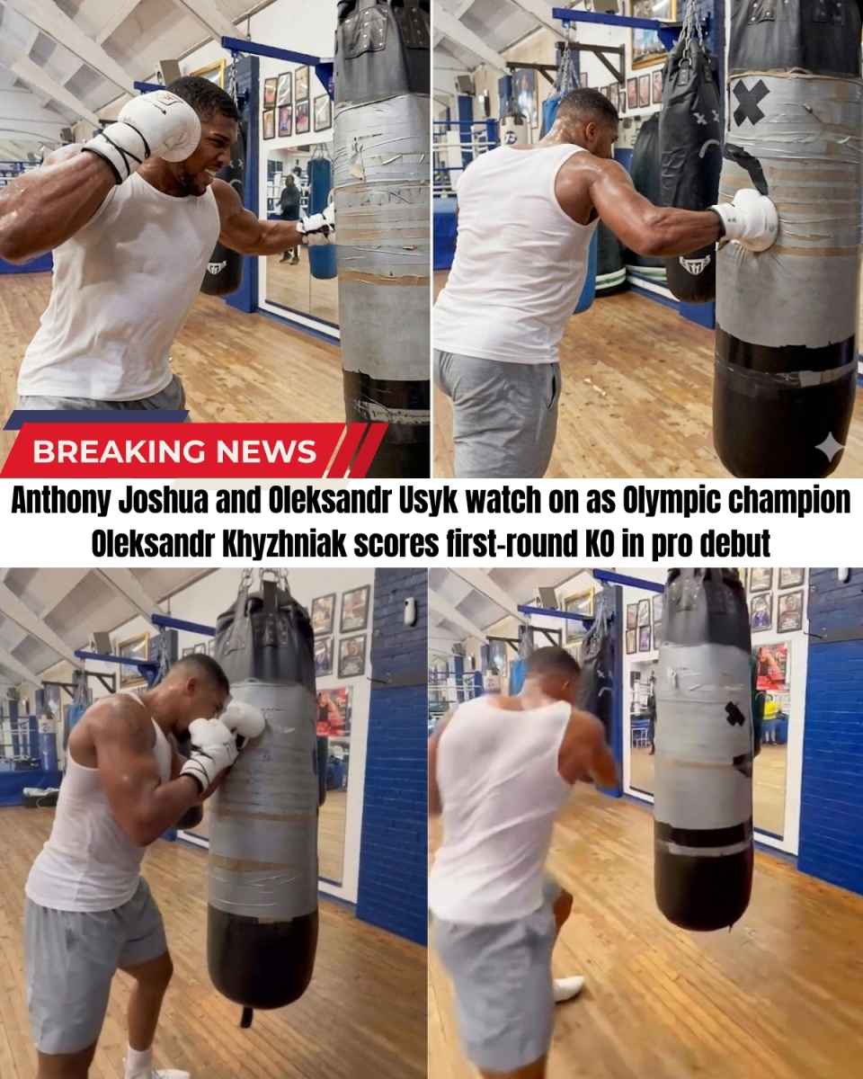 After the devastating tragedy that took his best friends, Anthony Joshua just broke his silence with terrifying new footage! 😱🥊 Fans are in absolute SHOCK as AJ violently destroys the heavy bag, sending a chilling warning to the heavyweight division!