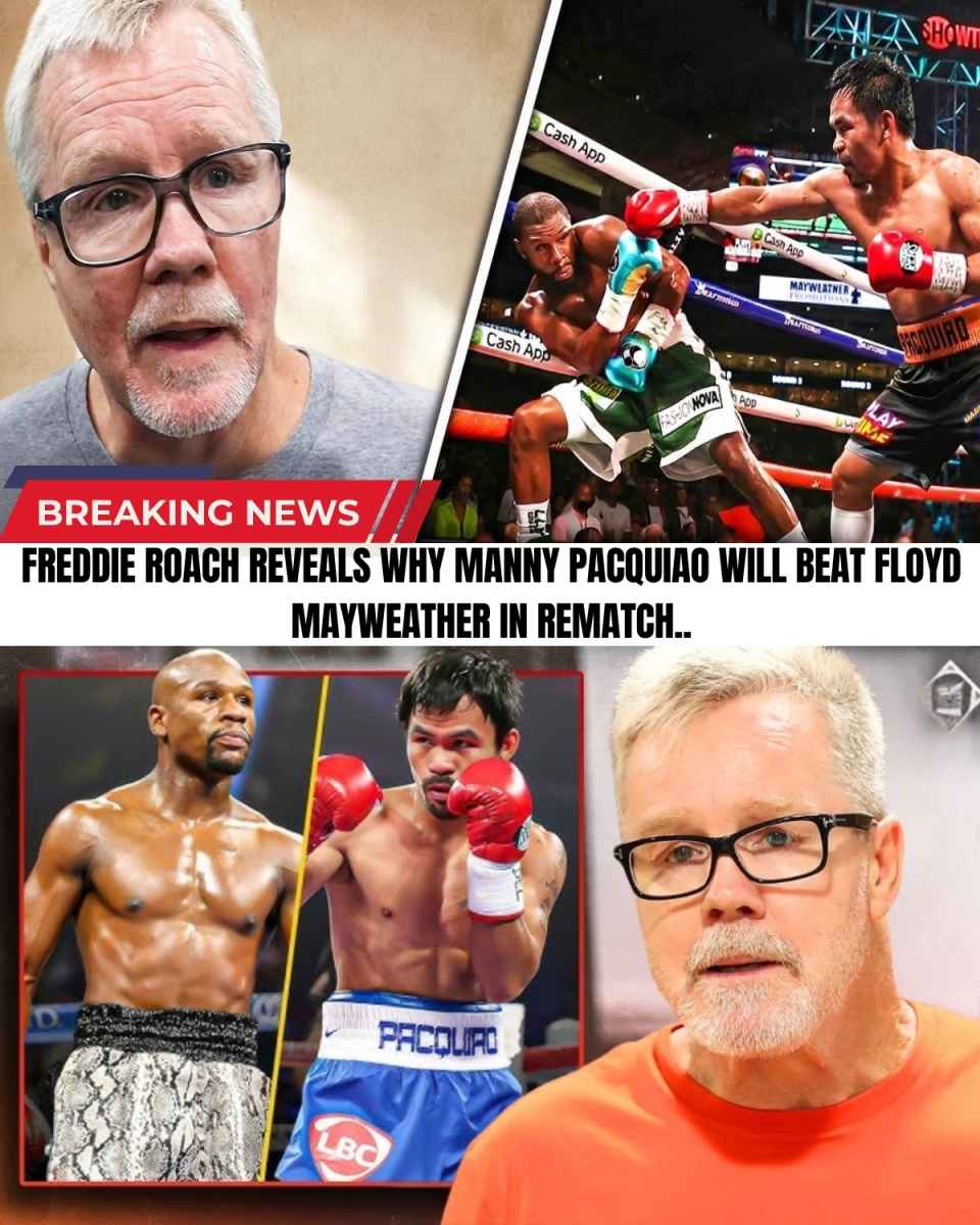 Legendary trainer Freddie Roach just dropped a MASSIVE bombshell, officially naming Manny Pacquiao the TRUE GOAT over Floyd!
