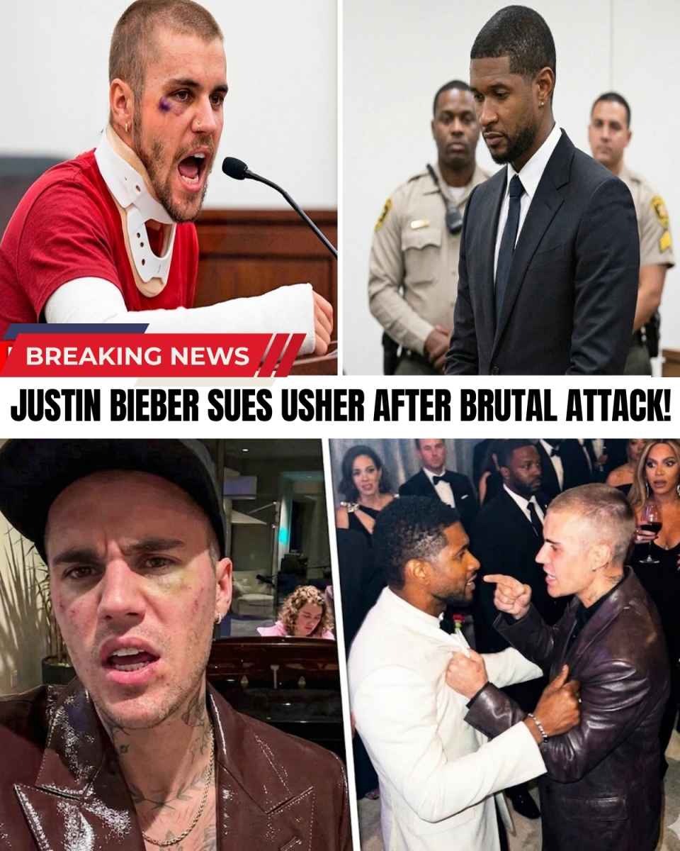 The world is SHAKING after Justin Bieber and Usher’s EXPLOSIVE Oscars showdown! 🥊 From a mentor-protégé dream to a potential LAW COURT NIGHTMARE... what really happened behind those closed doors at Beyoncé’s "Gold Party"?