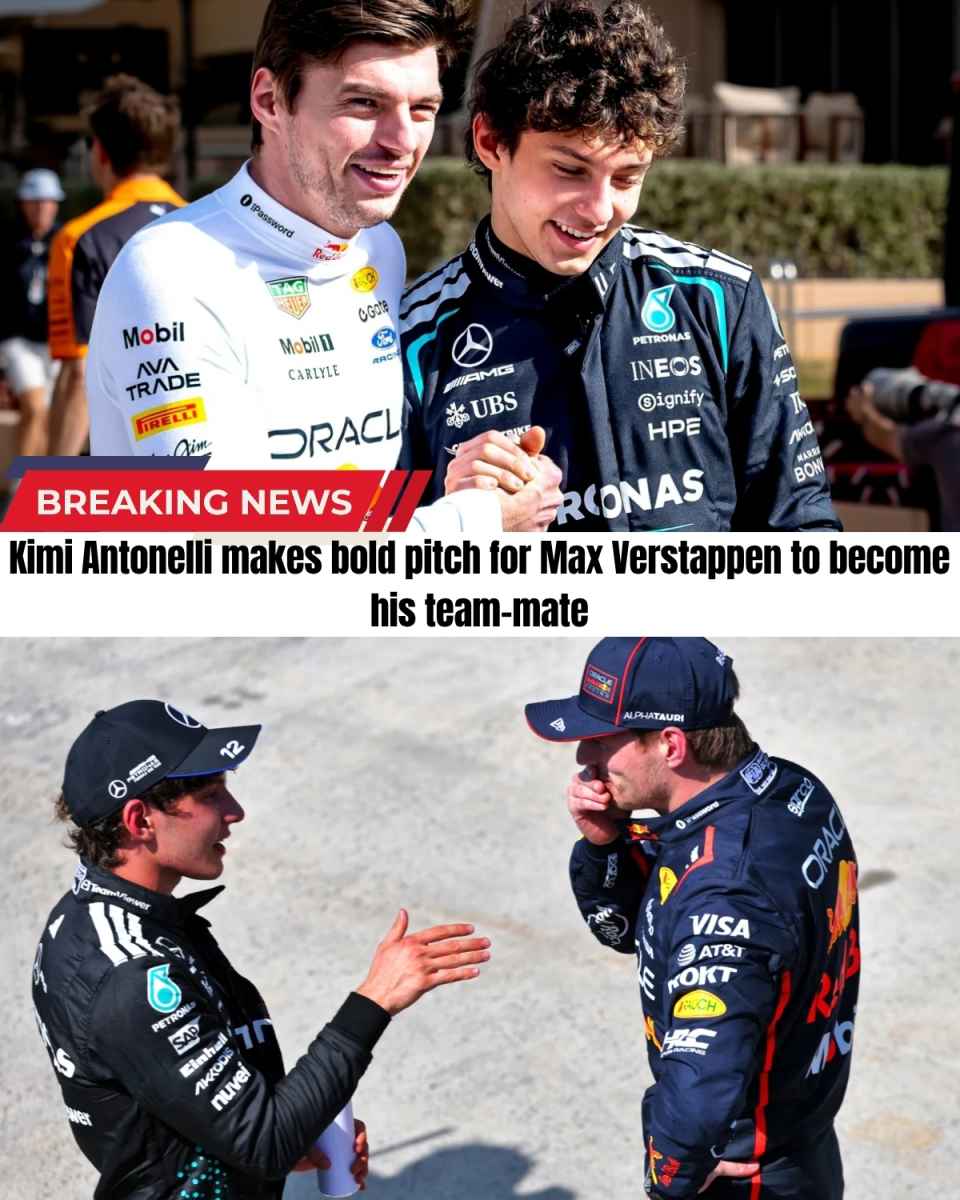 After his historic win in Shanghai, rising star Kimi Antonelli has revealed his dream to race alongside Max Verstappen—hinting at a potential super-team pairing in endurance racing.