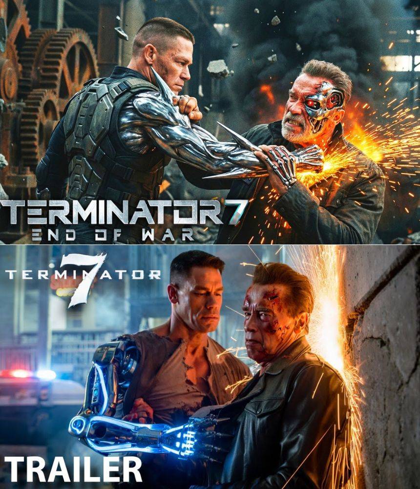 TERMINATOR 7 (2026) John Cena &amp; Arnold Schwarzenegger