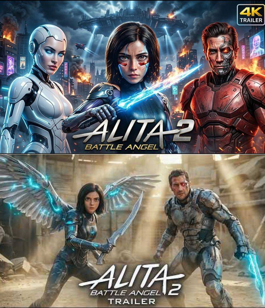 Alita 2: Battle Angel (2026) | Rosa Salazar, Megan Fox, Jake Gyllenhaal | Concept Trailer