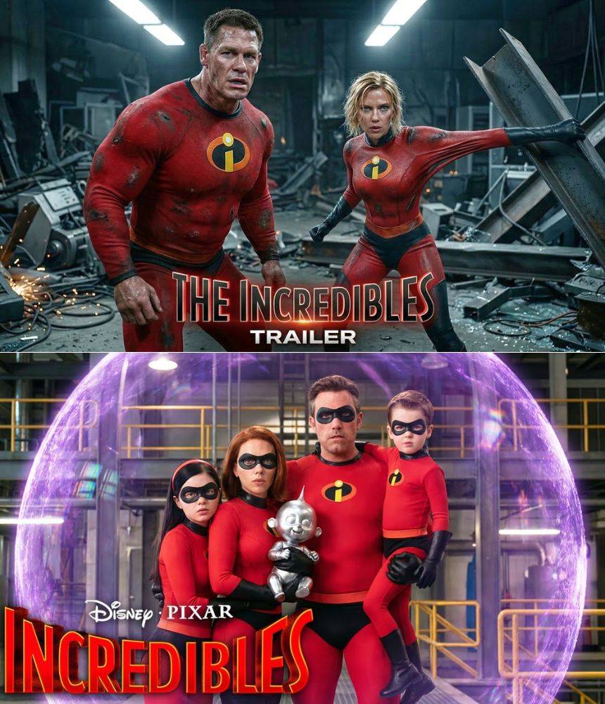 The Incredibles Live Action (2026) | John Cena, Scarlett Johansson, Jamie Foxx | Concept Trailer