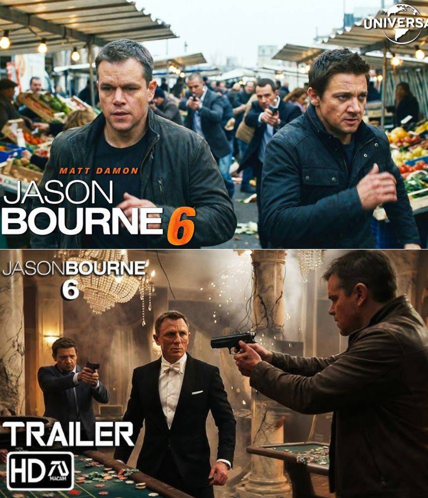 JASON BOURNE 6 (2026) Matt Damon &amp; Jeremy Renner