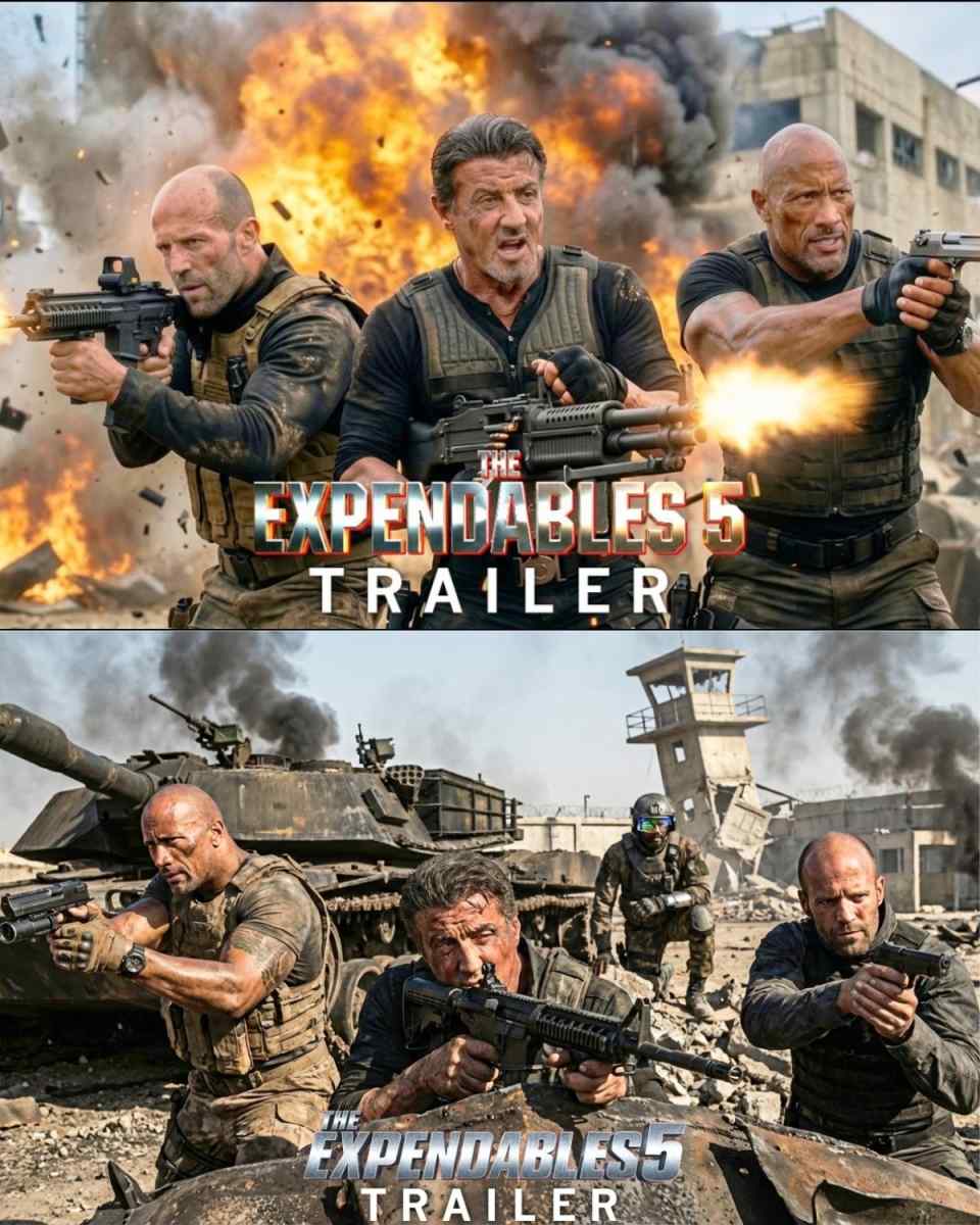 ¡La Épica Vuelta de los Indestructibles! Descubre el Impactante Tráiler de "Los Indestructibles 5" (2026) con Dwayne Johnson, Sylvester Stallone y Jason Statham