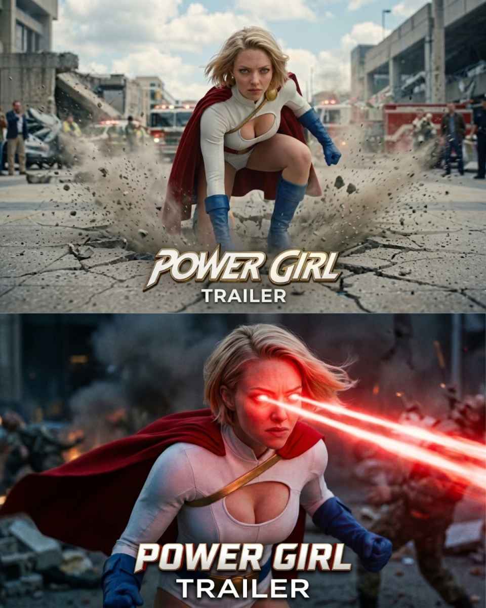¡Prepárate para la Revolución de los Superhéroes! "Power Girl" (2026) con Amanda Seyfried, Jason Momoa y Nicolas Cage - ¡Descubre el Impactante Tráiler Conceptual!