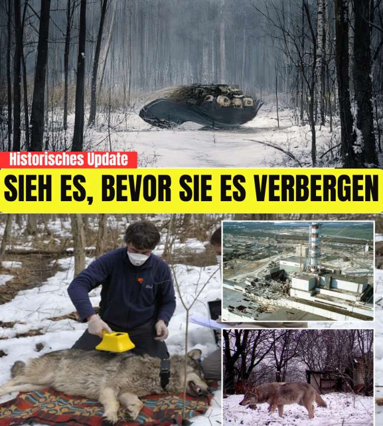 WISSENSCHAFTLER ÜBERRASCHT: Neu Entdeckte Genetische Mutationen bei Tschernobyl-Wölfen Sprengen Natürliche Grenzen