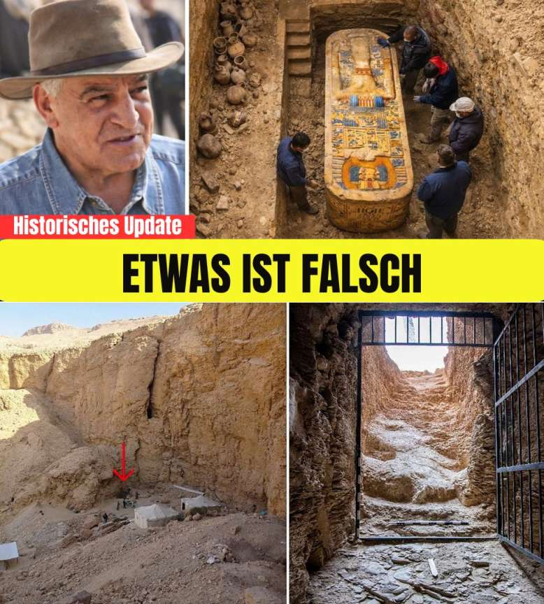 Archäologen BETRETEN das Grab des ersten Pharaos nach 100 Jahren – Was sie darin fanden, ließ sie sprachlos zurück.