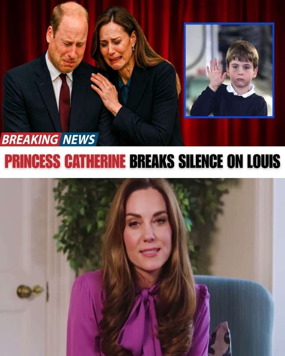 Heartfelt Revelation: Princess Catherine Breaks Royal Silence on Prince Louis’ Heart-Wrenching Struggles