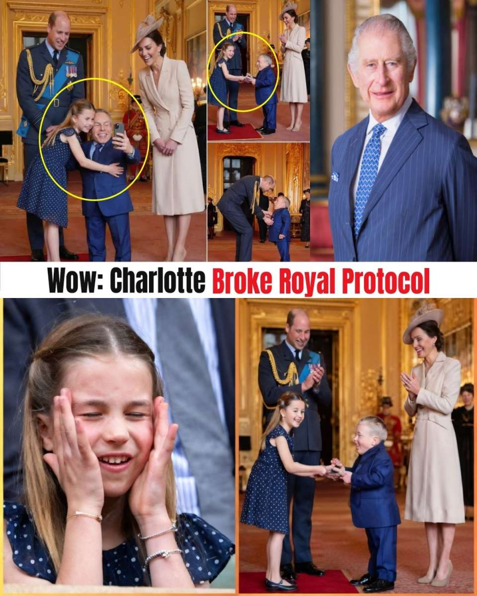 Princess Charlotte Breaks Tradition to Meet Her Hero: A Heartwarming Palace Encounter!