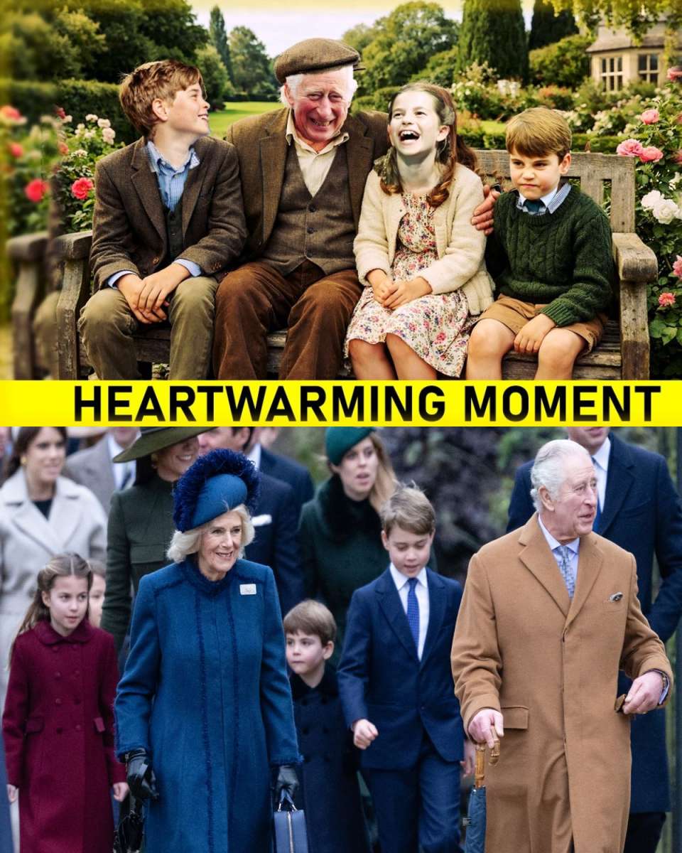Heartwarming Moments: King Charles' Joyful Birthday Celebration with Grandkids George, Charlotte, and Louis