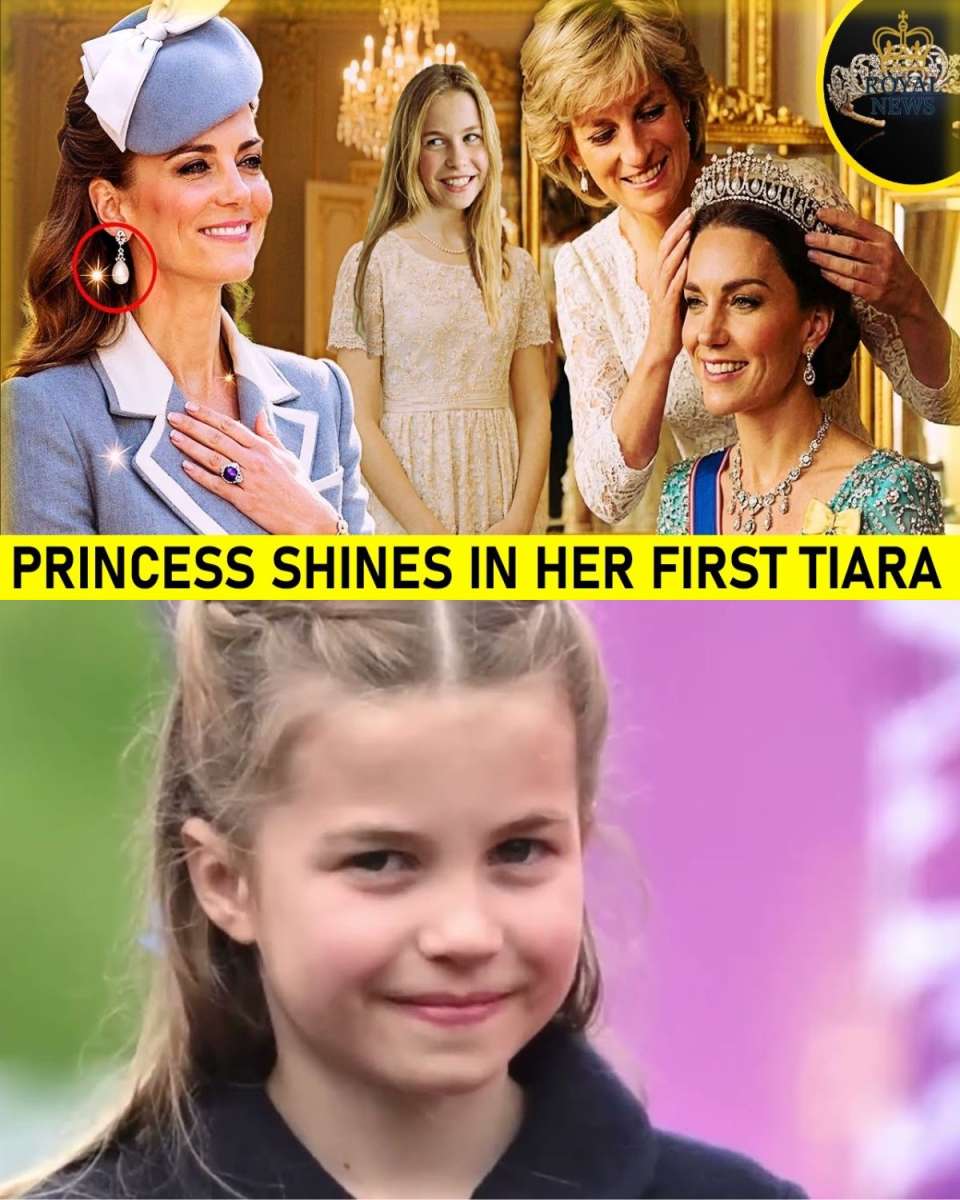Royal Legacy Awaits! Princess Charlotte Set to Receive Diana's Iconic Tiara, Leaving Cousin Lilibet in the Shadows!
