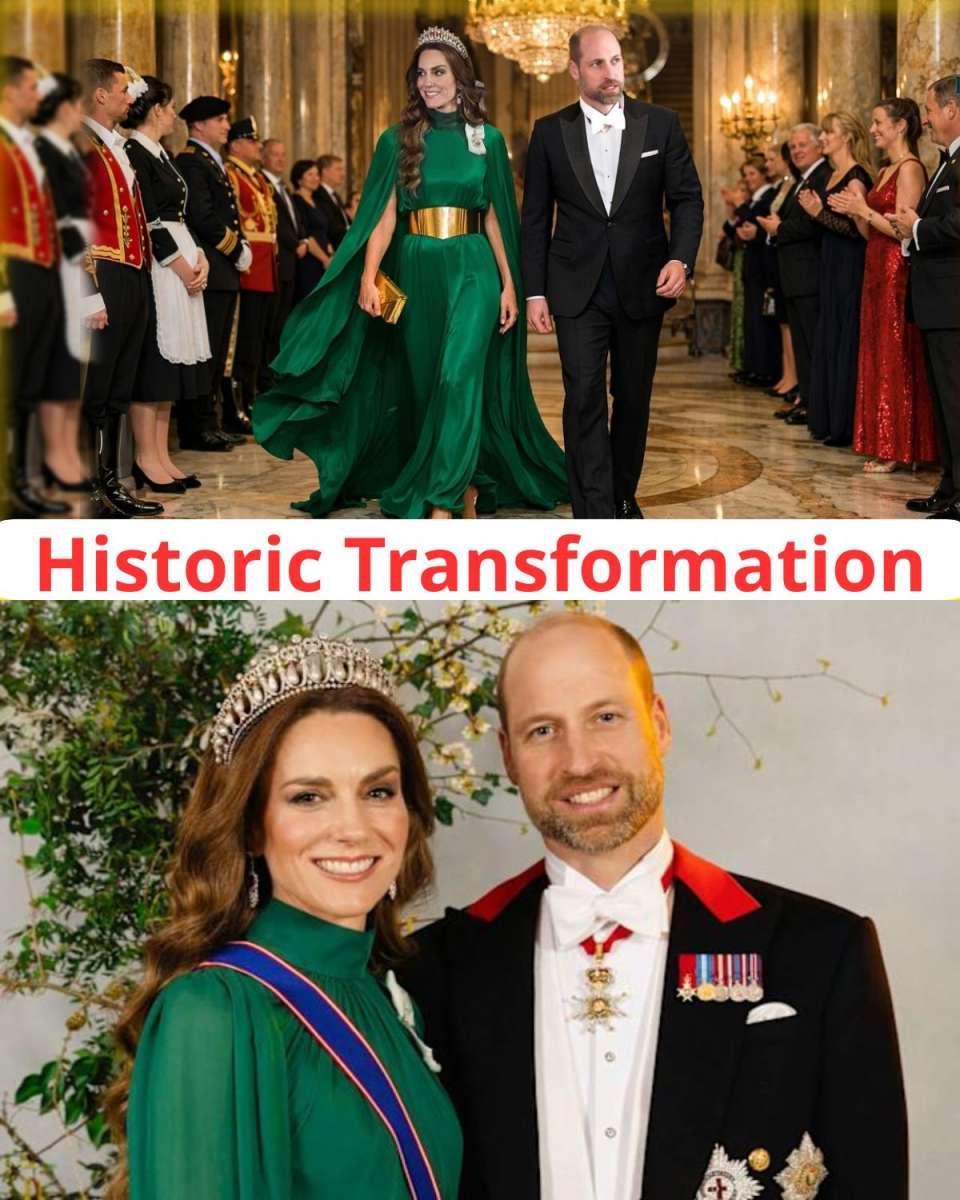 Historic Transformation: Princess Catherine Shines as She Embarks on Her Journey to Queen in a Captivating Portrait with Prince William!