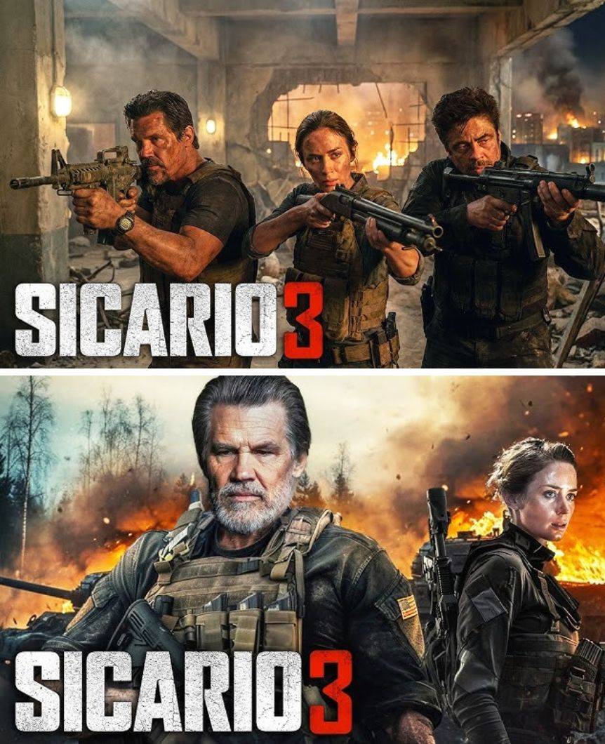 SICARIO 3 (2026) With Josh Brolin &amp; Emily Blunt
