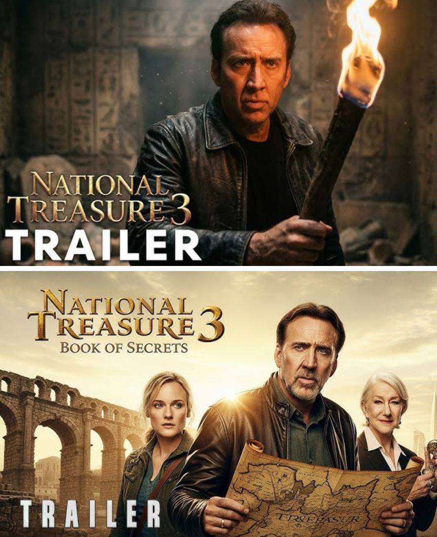 National Treasure 3 (2026) - First Trailer | Nicolas Cage | Concept