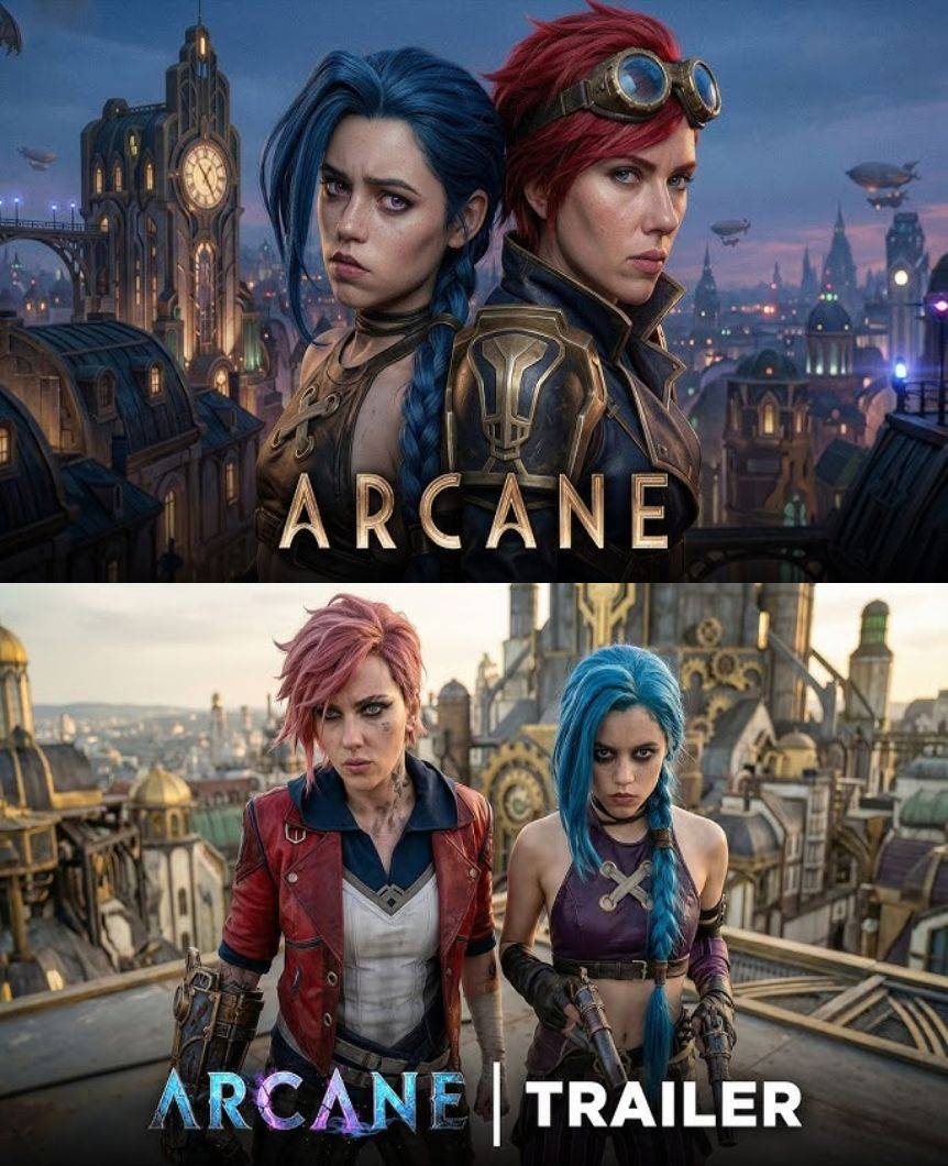 Arcane: Live Action (2026) - Scarlett Johansson, Jenna Ortega, Tom Hiddleston | Concept Trailer