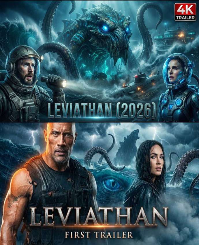 Leviathan (2026) – First Trailer | Chris Evans, Natalie Portman | Deep Sea Monster Film