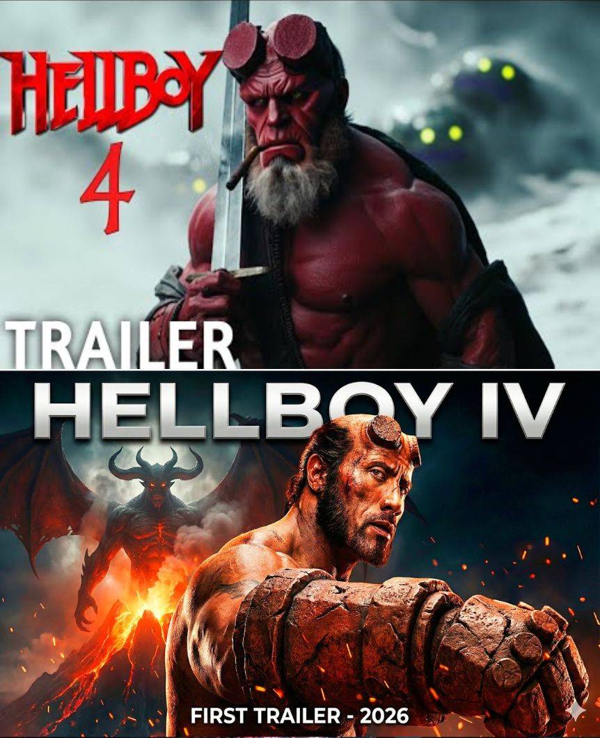HELLBOY 4: Rise of the Demon (2026) – First Trailer | Dwayne Johnson Concept