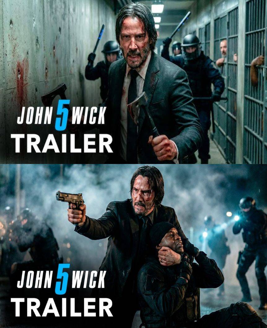¡El Regreso del Baba Yaga! Descubre el Impactante Primer Tráiler de John Wick 5 con Keanu Reeves y Jake Gyllenhaal