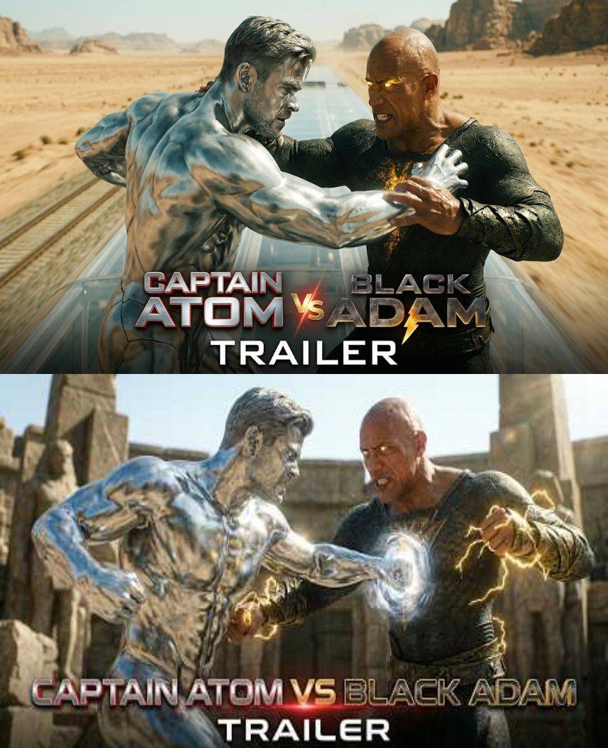 Captain Atom vs. Black Adam - (2026) Concept Trailer.