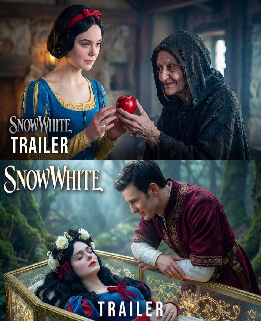 Blancanieves (2026) – Acción Real | Elle Fanning y Chris Evans – Tráiler Conceptual