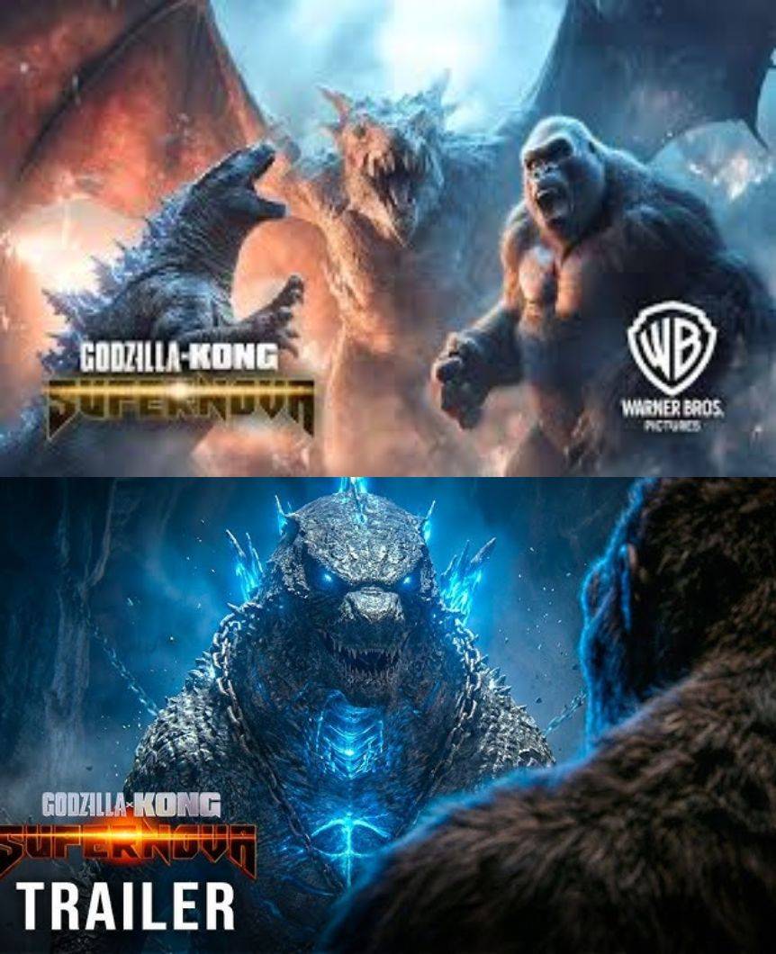 ¡La Batalla Épica del Siglo! Godzilla x Kong 3: Supernova (2027) – Dwayne Johnson y Charlize Theron en un Tráiler Conceptual Impactante