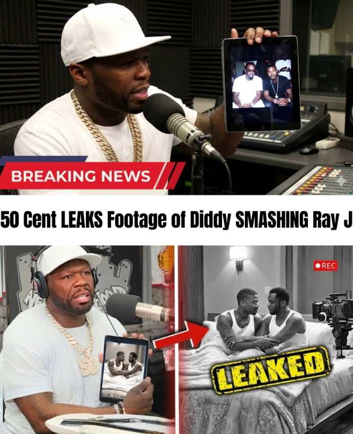 50 Cent Drops BOMBSHELL Footage of Diddy and Ray J: Shocking Allegations Ignite Social Media Firestorm!