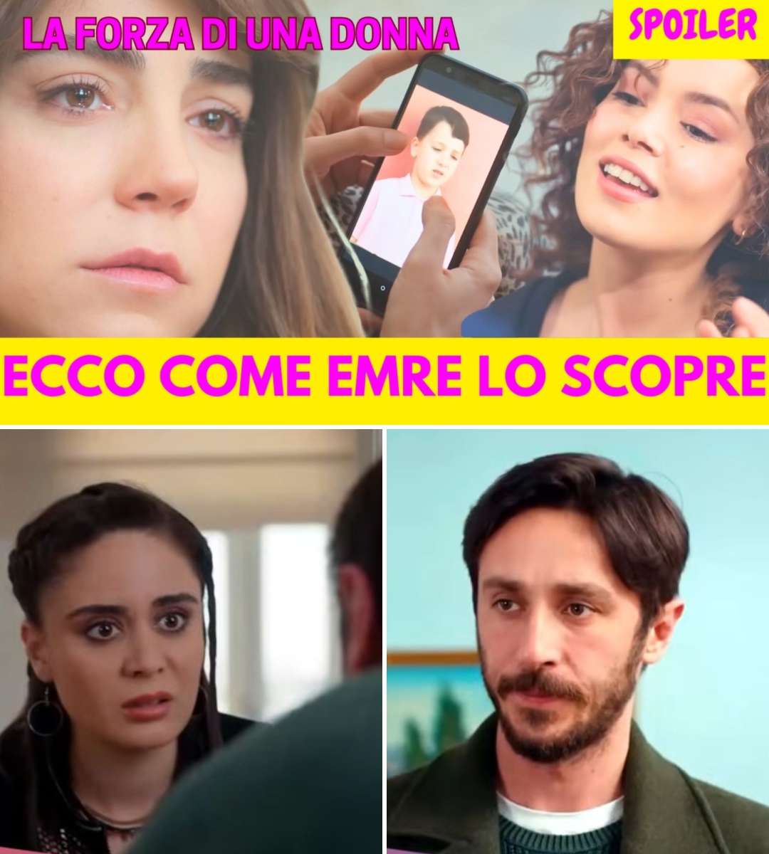 LA FORZA DI UNA DONNA: Ceyda HA MENTITO per Anni 💔 Emre Scopre CHI È il Vero Padre di Arda...