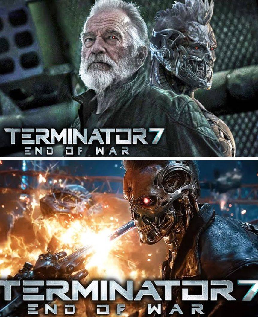 TERMINATOR 7: End Of War (2026) Arnold Schwarzenegger &amp; Linda Hamilton