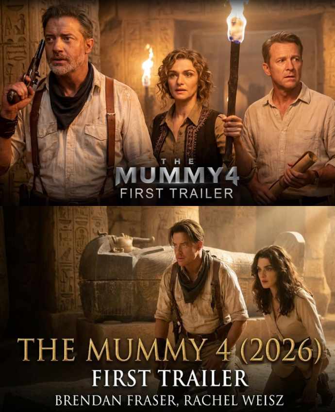 ¡La Momia 4 ya está aquí! Descubre el emocionante tráiler que trae de regreso a Brendan Fraser y Rachel Weisz en una aventura épica llena de misterios y peligros