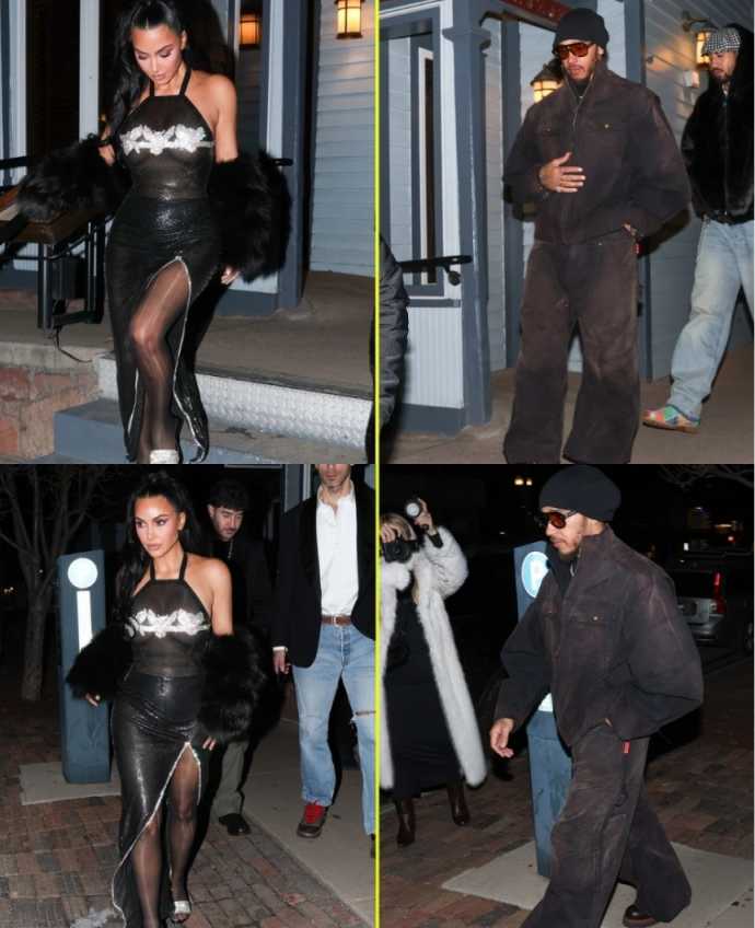 Star-Studded New Year Bash: Lewis Hamilton Celebrates with Kim Kardashian and A-List Celebrities in Aspen!