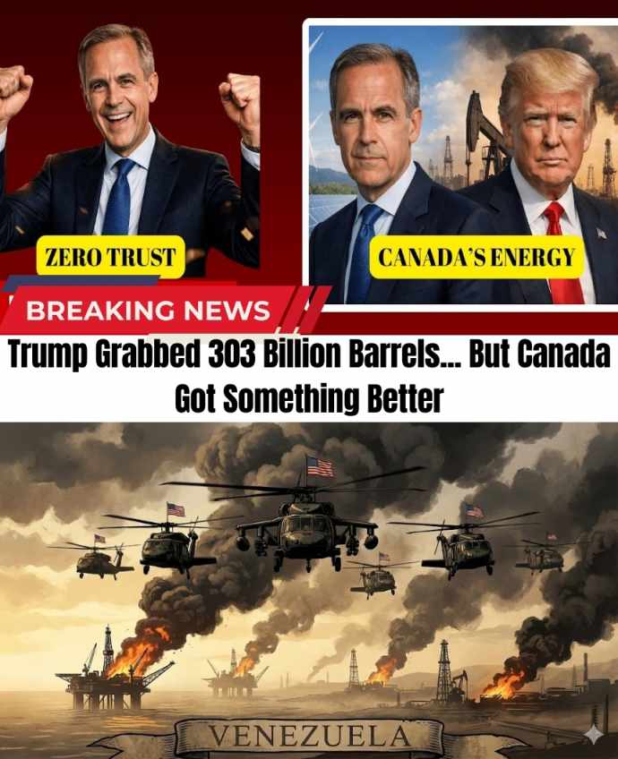 Trump Secured 303 Billion Barrels... But Canada Walked Away with Something Even Better