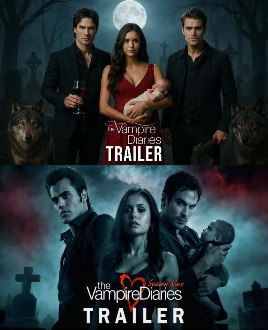Unveiling Darkness: The Thrilling First Look at 'The Vampire Diaries: Season 9' – Nina Dobrev Returns to Mystic Falls!
