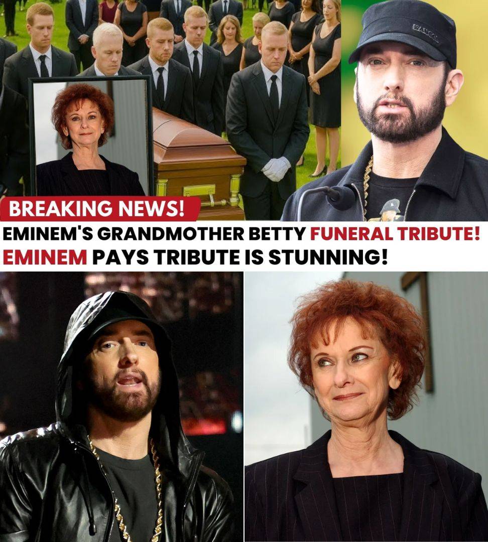 At 87, rapper Eminem's grandmother Betty's funeral was a stunning tribute from her family.