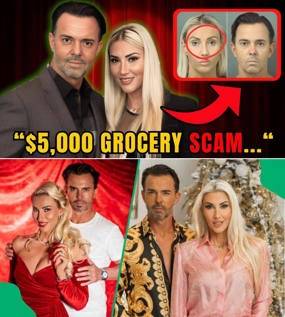 Reality TV star Melany Viljoen has been arrested for allegedly stealing $5,300 worth of groceries from Publix.