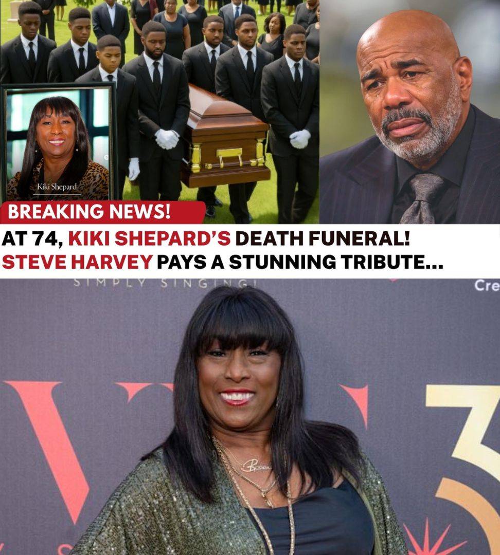 At 74, Kiki Shepard's funeral featured a stunning tribute to Steve Harvey, co-host of 'Showtime at the Apollo'!