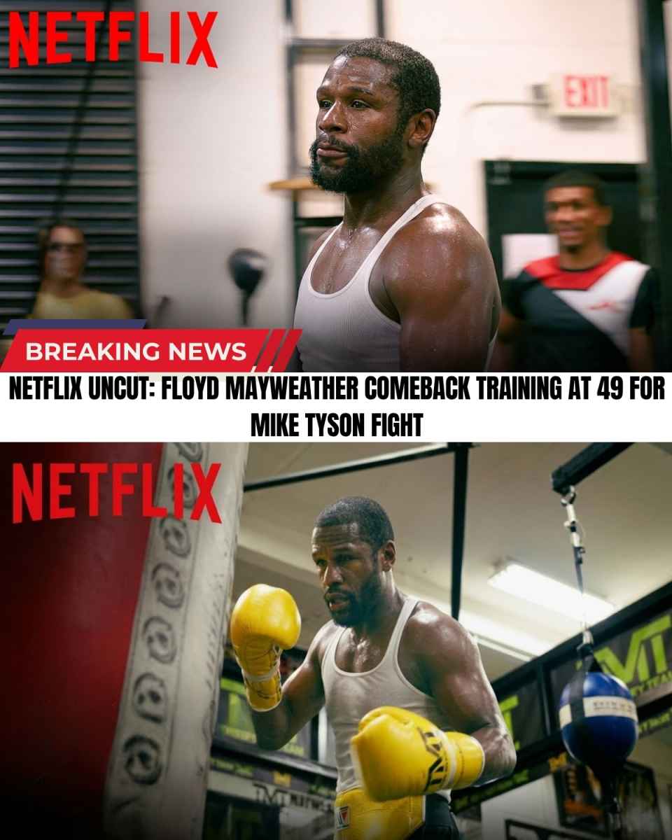 The internet is in absolute MELTDOWN! 😱🥊 Unbelievable new training footage just dropped, showing the 49-year-old boxing legend looking absolutely TERRIFYING ahead of the mega-fight!