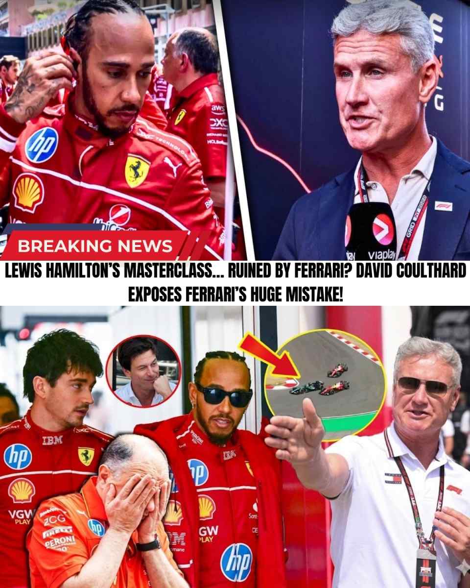 The Chinese GP showdown between Lewis Hamilton and Charles Leclerc thrilled fans—but former F1 star David Coulthard believes Ferrari made a costly mistake by letting them fight.