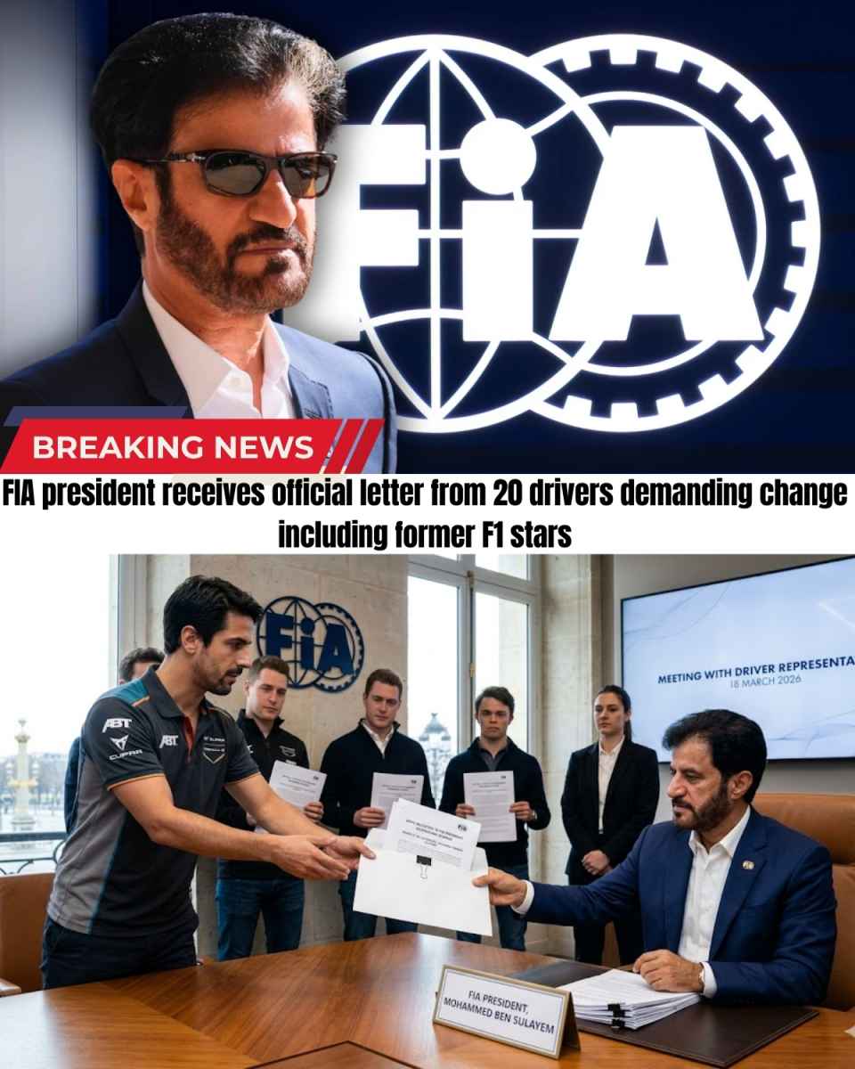 The grid has officially HAD IT! In a move never seen before in motorsport history, all 20 drivers have sent a "bombshell" letter to the FIA. 😱 They aren’t just complaining; they’re demanding a total overhaul of the sport before it's too late!