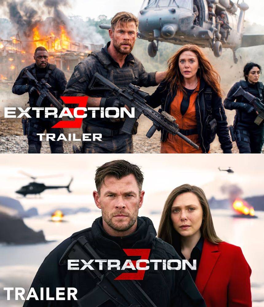 Extraction 3 | Trailer | Chris Hemsworth, Elizabeth Olsen | Concept Edit