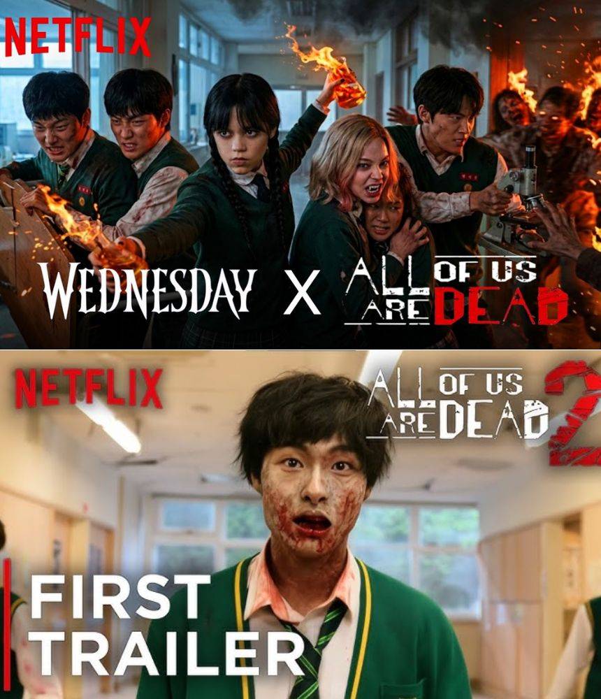Wednesday X All Of Us Are Dead | Collaboration of the Year 2026!! Fan Content