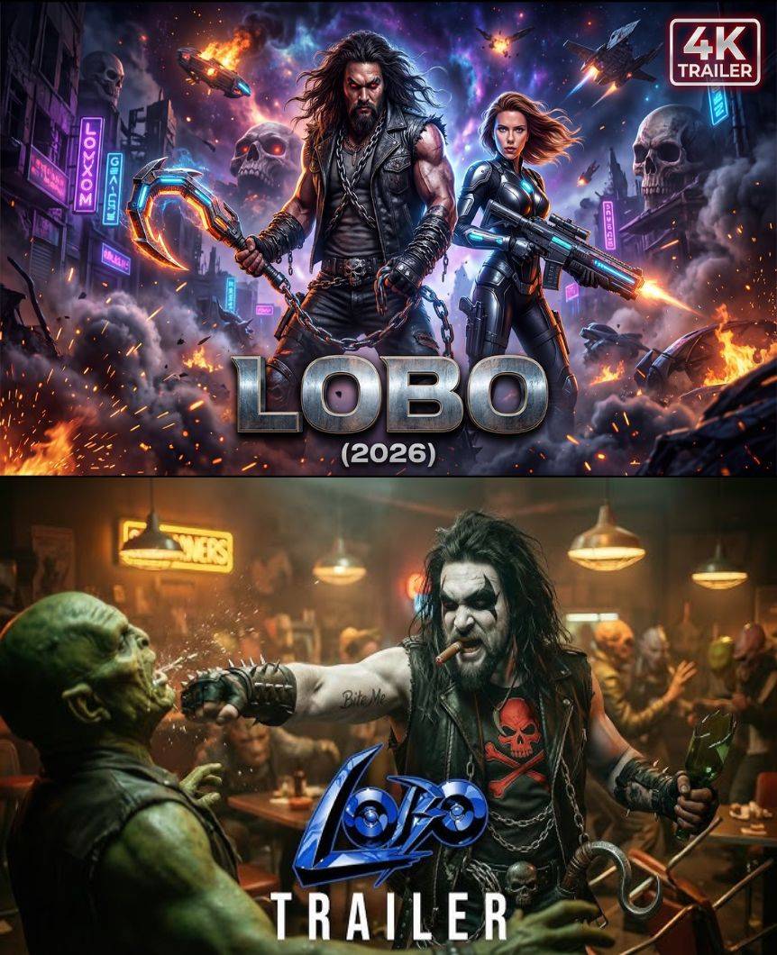 Prepare for Cosmic Mayhem: Jason Momoa and Scarlett Johansson Star in the Thrilling First Look at 'Lobo'!