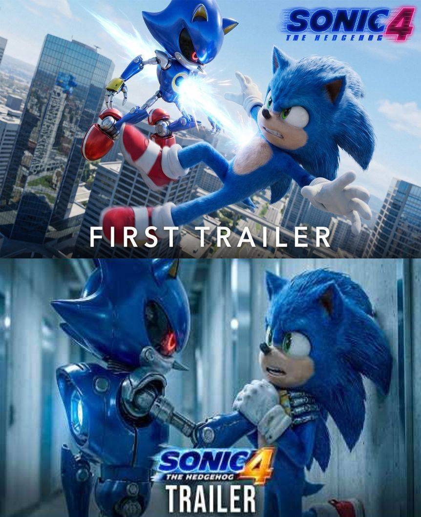 Get Ready to Race! First Look at Sonic The Hedgehog 4 Trailer (2027) Starring Jim Carrey, Ben Schwartz, and Kristen Bell!