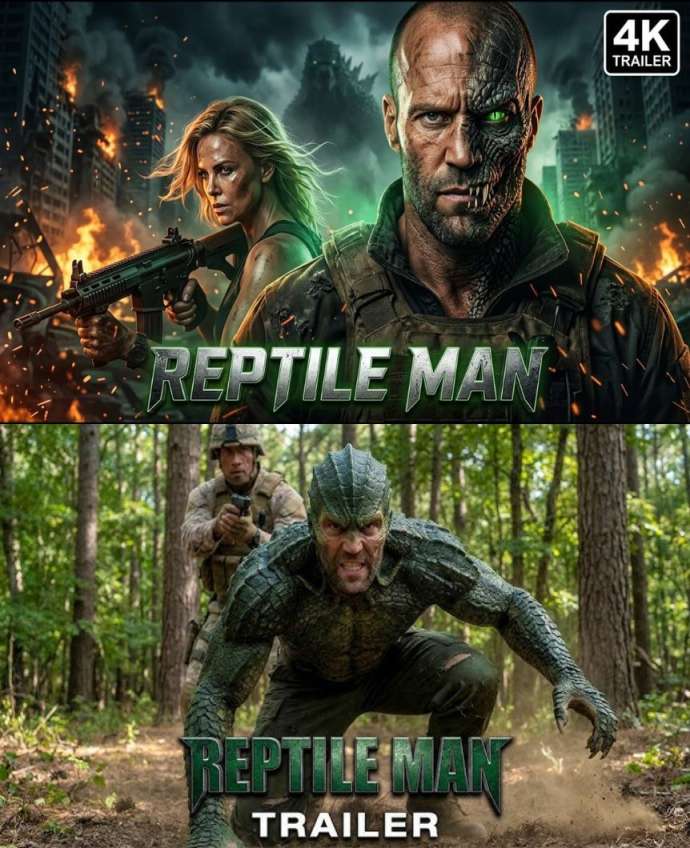 Reptile Man (2026) Trailer | Charlize Theron | Jason Statham | Action Sci-Fi Concept